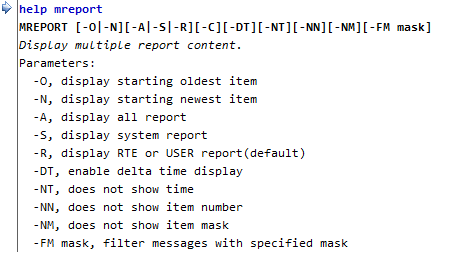 mreport