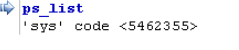 PS_LIST
